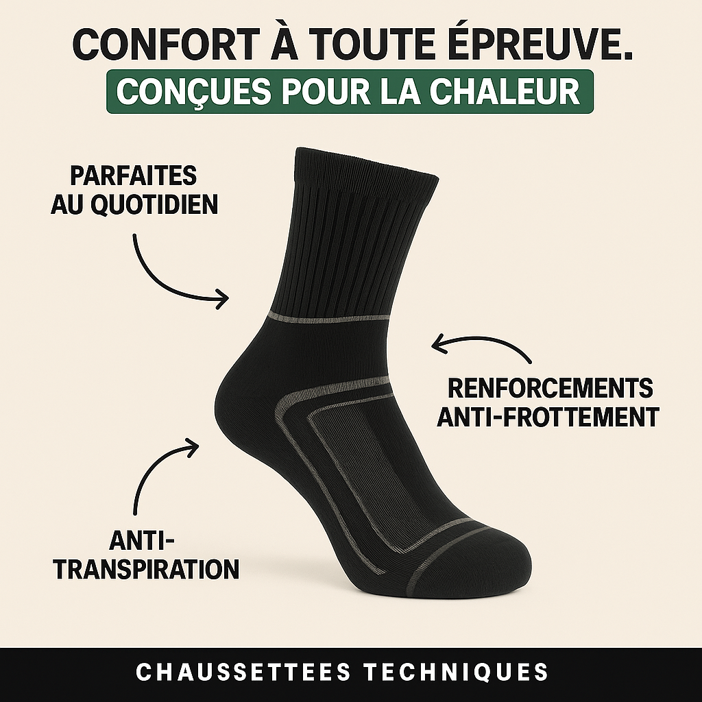 Chaussettes Coolmax Running