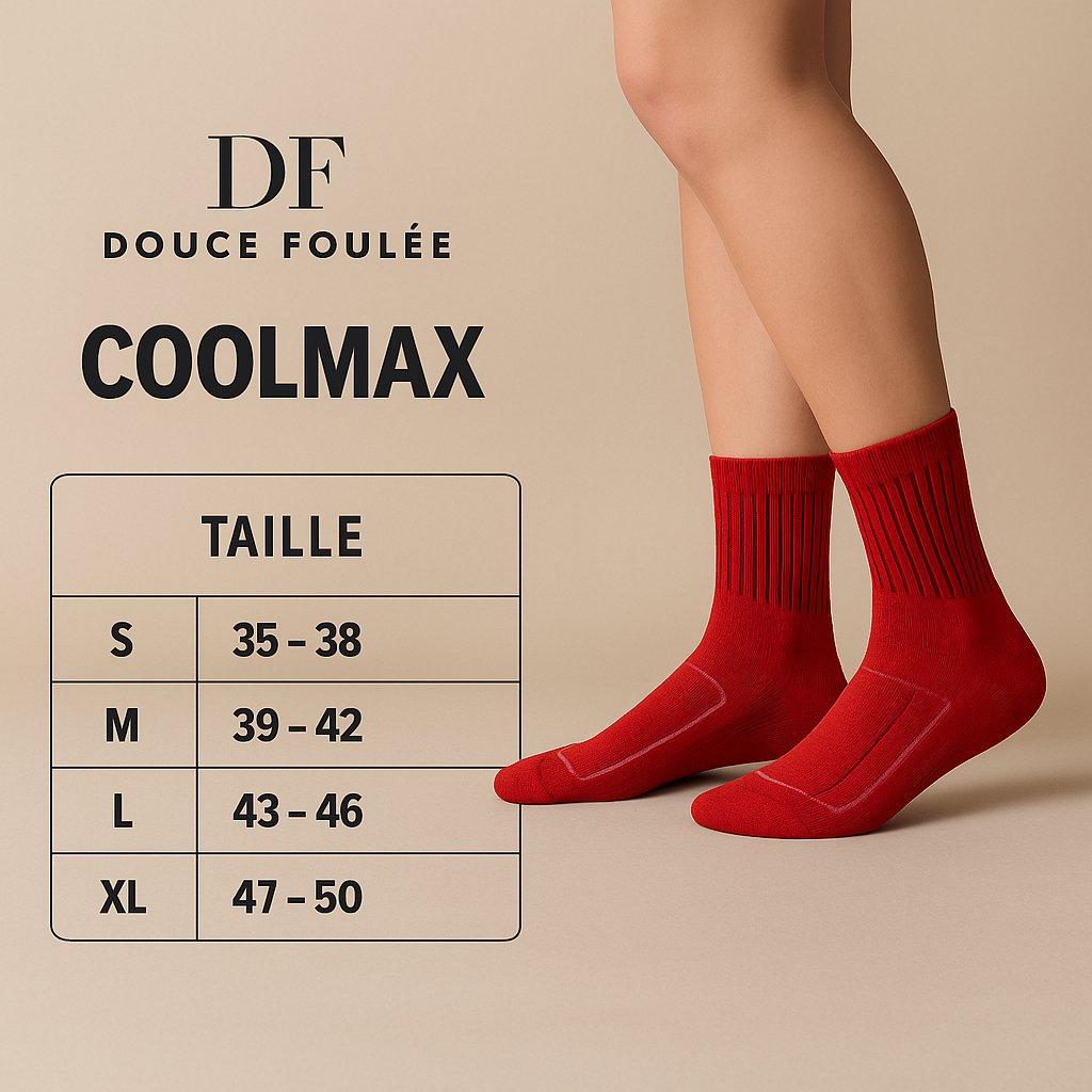 Chaussettes Coolmax Running
